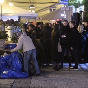 Slavlje na Badnjak u centru Zagreba