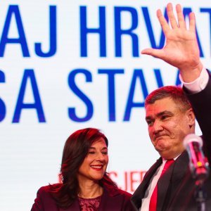 Sanja Musić Milanović i Zoran Milanović