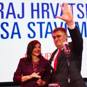 Sanja Musić Milanović i Zoran Milanović