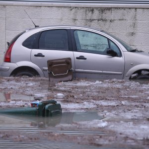 Obilna kiša i tuča poplavili dijelove Splita