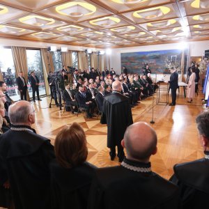 Prvi mandat Zorana Milanovića - inauguracija na Pantovčaku