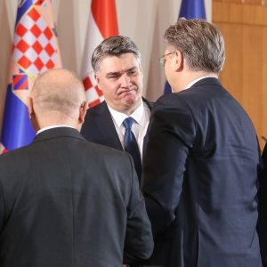 Prvi mandat Zorana Milanovića - inauguracija na Pantovčaku