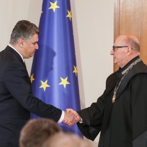 Prvi mandat Zorana Milanovića - inauguracija na Pantovčaku