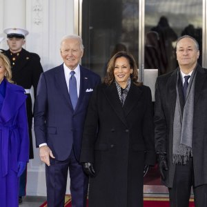 Joe i Jill Biden, Kamala Harris i Doug Emhoff