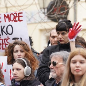 Zagrebački studenti dali podršku kolegama iz Srbije