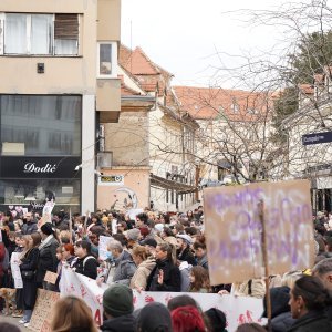 Zagrebački studenti dali podršku kolegama iz Srbije