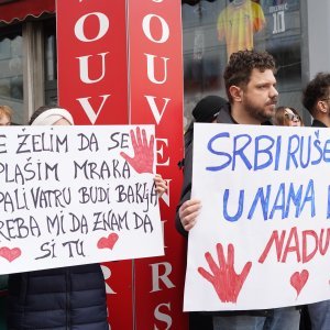 Zagrebački studenti dali podršku kolegama iz Srbije