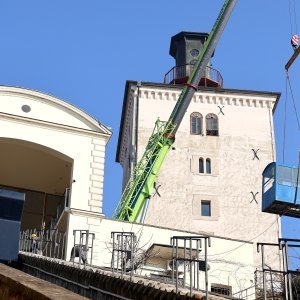 "Leteća" kabina Uspinjače pobudila pozornost prolaznika