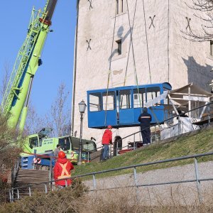 "Leteća" kabina Uspinjače pobudila pozornost prolaznika