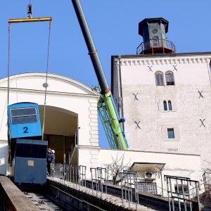 "Leteća" kabina Uspinjače pobudila pozornost prolaznika