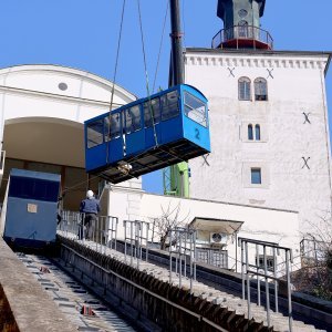 "Leteća" kabina Uspinjače pobudila pozornost prolaznika