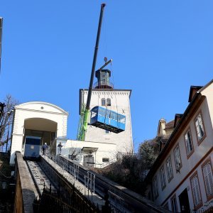 "Leteća" kabina Uspinjače pobudila pozornost prolaznika