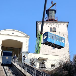 "Leteća" kabina Uspinjače pobudila pozornost prolaznika