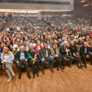 Ivo Josipović na koncertu Amire Medunjanin