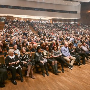 Ivo Josipović na koncertu Amire Medunjanin