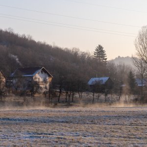 Najhladniji grad u Hrvatskoj jutros