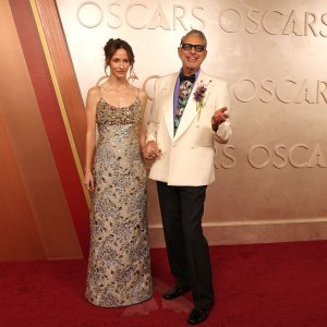 Emilie Livingston i Jeff Goldblum