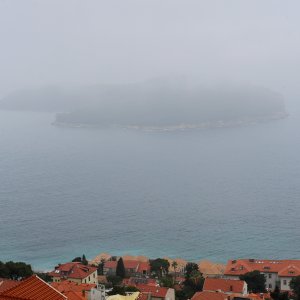 Magla u Dubrovniku