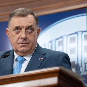 Predsjednik Republike Srpske Milorad Dodik održao je u Banja Luci konferenciju za medije