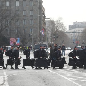 Atmosfera u Beogradu uoči prosvjeda