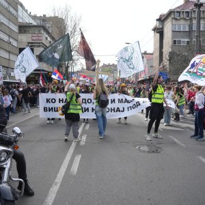 Atmosfera u Beogradu uoči prosvjeda