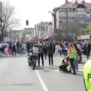 Atmosfera u Beogradu uoči prosvjeda