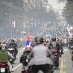 Atmosfera u Beogradu uoči prosvjeda