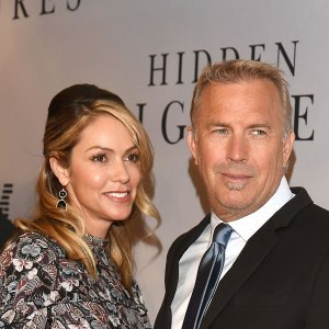 Christine Baumagartner i Kevin Costner