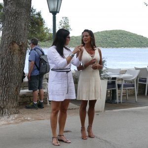 Glumica Eva LaRue na Korčuli