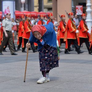 Počasno-zaštitna bojna Oružanih snaga RH na Trgu bana Jelačića