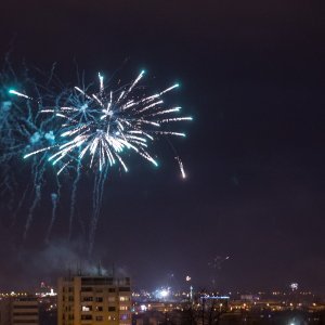 Novogodišnji vatromet nad Zagrebom