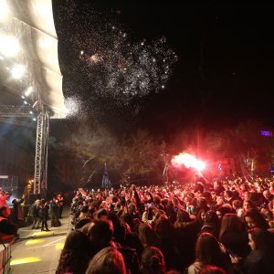 Dubioza i Elemental uveli su građane Šibenika u Novu godinu na Poljani