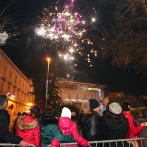 Novogodišnji vatromet u Šibeniku