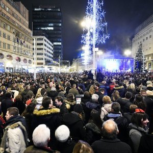 Doček Nove godine u Zagrebu