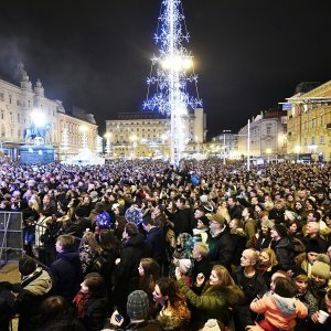 Doček Nove godine u Zagrebu