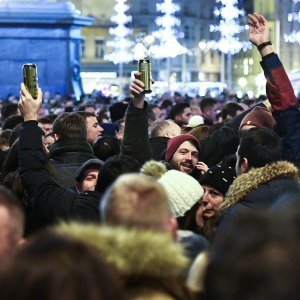 Doček Nove godine u Zagrebu