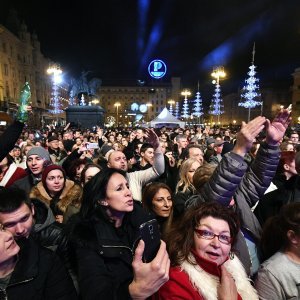 Doček Nove godine u Zagrebu