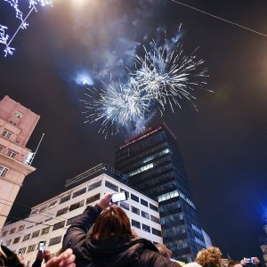 Doček Nove godine u Zagrebu