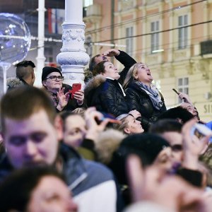 Doček Nove godine u Zagrebu