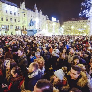 Doček Nove godine u Zagrebu