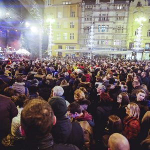 Doček Nove godine u Zagrebu