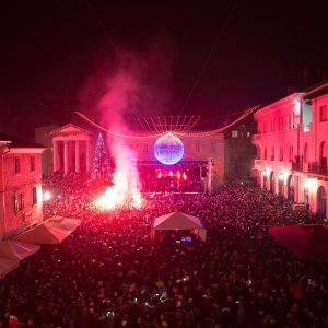 Doček Nove godine u Puli