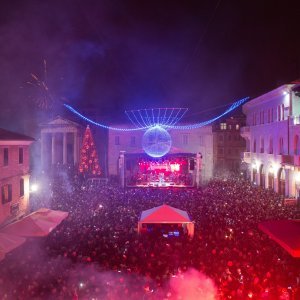 Doček Nove godine u Puli