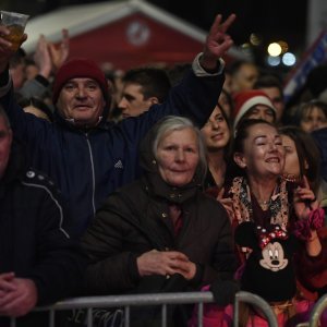 Doček Nove godine u Splitu