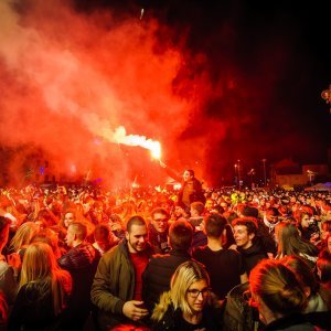 Doček nove godine u Šibeniku