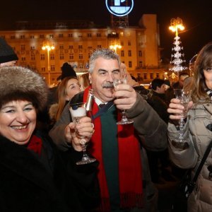 Doček Nove godine u Zagrebu