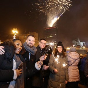 Doček Nove godine u Zagrebu