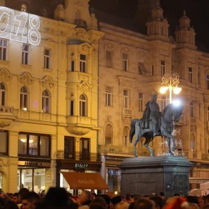 Doček Nove godine u Zagrebu