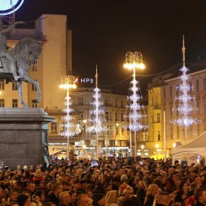 Doček Nove godine u Zagrebu