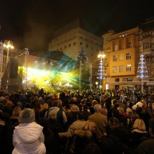 Doček Nove godine u Zagrebu